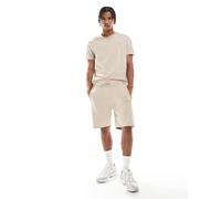 HUGO Red - Liam - Pantaloncini beige in coordinato-Neutro S