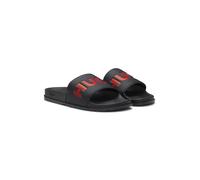 HUGO Red - Match - Sliders nere con logo-Nero 43