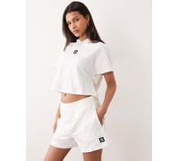 Hugo Red - Pantaloncini da casa bianchi in coordinato-Bianco XXL