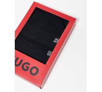 Hugo Sciarpa Sarmi 170 cm confezione regalo, nero