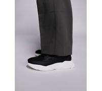 HUGO RED - Sneakers da corsa nere con monogramma del logo-Nero 40