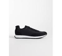 HUGO Red - Sneakers nere con suola a contrasto-Nero 44