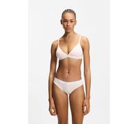 HUGO Reggiseno a triangolo in cotone elasticizzato - Style HUGO ID TRIANGLE PAD, 50557093 Rosa chiaro M