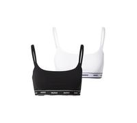 HUGO Reggiseno nero / bianco Donna HUGO 100
