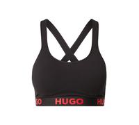Reggiseno HUGO Sport Logo nero rosso - M