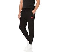 HUGO - Regular Fit Square Logo Jersey Drawstring Joggers, Pantaloni da Tuta Uomo