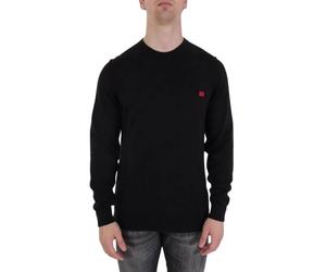 Hugo - San Cassius-C1 Crew Neck Sweater - - Knitwear - Uomo - Nero - L