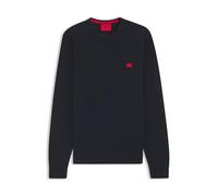 HUGO Pullover 'San Cassius-C1' blu scuro / rosso, Taglia M