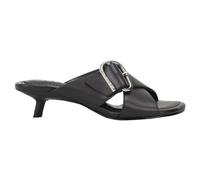 HUGO Mules in pelle con cinturini incrociati con fibbia - Style Amaryl_Mule40_bkcl, 50563662 Nero 37