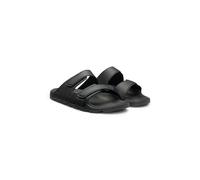 HUGO Sandali con logo con doppio cinturino con chiusura a strappo - Style Evander_Sand_lg, 50542042 Nero 44