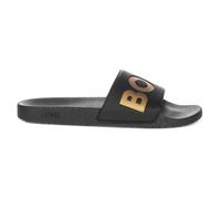 Hugo - Sandali Slide Neri e Oro Uomo - -Shoes -Uomo -Nero -41 EU