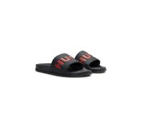 HUGO Sandali slider con fascia con logo - Style Match_it_Slid_rblg_N, 50498352 Nero 35