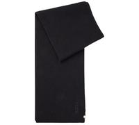 Hugo - Sciarpa a coste in misto cotone - -Accessories -Uomo -Nero -ONE SIZE