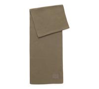 HUGO Sciarpa in cotone con targhetta con logo - Style Zevon_B, 50551521 Grigio pz.
