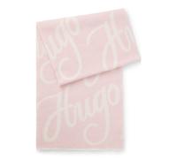 HUGO Sciarpa in misto lana con logo jacquard - Style Byanca_40*180, 50524789 Rosa chiaro pz.