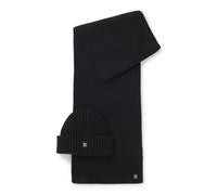 HUGO Set con cappello e sciarpa con dettaglio logo in metallo - Style Zasgo_Set, 50571009 Nero pz.