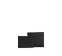 HUGO Set regalo con portafoglio e portatessere in pelle con logo - Style GBHM_4cc&CardCase, 50558556 Nero pz.
