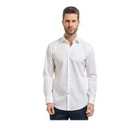 Hugo, ,Shirts ,Uomo ,Bianco ,XL Camicia Slim Fit in Cotone