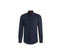 Hugo, ,Shirts ,Uomo ,Blu ,L C-Jenno Shirt