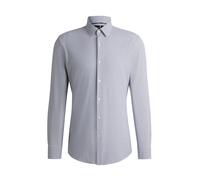 Hugo, ,Shirts ,Uomo ,Blu ,L Camicia Blu Classica a Manica Lunga