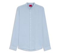 Hugo, ,Shirts ,Uomo ,Blu ,S Elvory Camicia Slim-Fit in Tela di Lino