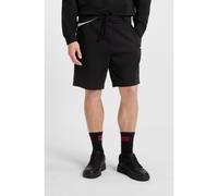 HUGO Shorts in cotone terry con logo stampato - Style Dayono, 50530696 Nero L