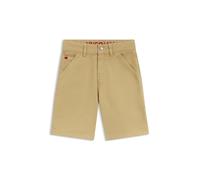 HUGO Shorts loose fit in cotone elasticizzato per bambini - Style G00990/23B04A, G00990 Beige 114