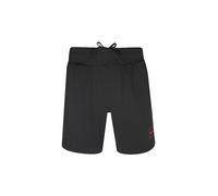 HUGO Laze Shorts CW Loungewear_Corto, Black1, L Uomo