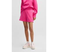 HUGO Shorts relaxed fit in terry di cotone con logo ricamato - Style Ninosta_2, 50536943 Rosa S