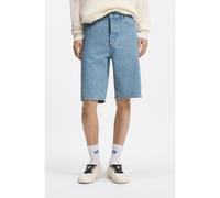 HUGO Shorts straight fit in denim blu vintage - Style Skate shorts, 50555994 Celeste 38