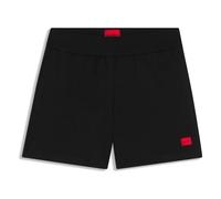 HUGO Pantaloni da casa regular fit in tessuto elasticizzato - Style SIGNATURE_SHORT, 50556815 Nero S