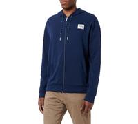 HUGO Silver Logo Jacket H Loungew_Felpa, Dark Blue407, XXL Uomo