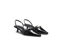 HUGO Slingback mules in pelle spazzolata - Style Seleny_Sling40_bkbr, 50557682 Nero 37
