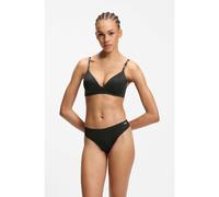 HUGO Slip a vita bassa stampato in microfibra elasticizzata - Style SHADOW THONG, 50566799 Nero L