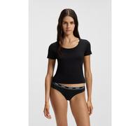 Slip HUGO Stripe Logo nero (3 unità) - 3XL