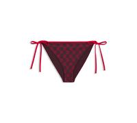 HUGO Slip per bikini con logo stampato a strati - Style MONOGRAM SIDE TIE, 50555665 Rosso L