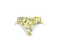 HUGO Slip per bikini con stampa e dettaglio con logo scomposto - Style FANCY_Classic, 50561305 Giallo a motivi XS