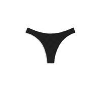 HUGO Slip per bikini in stile brasiliano in spugna elasticizzata con loghi sovrapposti - Style Terry mono_brazilian, 50561169 Nero M