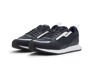 HUGO Sneaker bassa 'Icelin' blu scuro / bianco Uomo HUGO 45