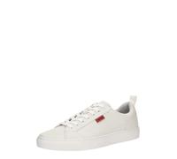 HUGO Sneakers in similpelle con etichetta con logo rossa - Style Morrie_Tenn_napu_N, 50541210 Bianco 46