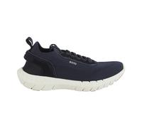 BOSS Sneakers BOSS-MOTION con tomaia in maglia e rifiniture in pelle - Style BOSS-MOTION_Slon_kns, 50563857 Blu scuro 42