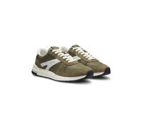 HUGO Sneakers con rifiniture in pelle scamosciata e dettagli con logo - Style GO3_nymf, 50573605 Calce 42