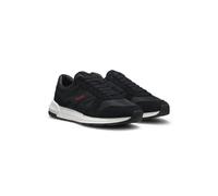 HUGO Sneakers con rifiniture in pelle scamosciata e dettagli con logo - Style GO3_nymf, 50573605 Nero 39