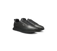 HUGO Sneakers stile runner in similpelle con dettagli lavorati - Style Icelin_runn_nyrbpu, 50552629 Nero 42