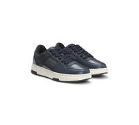 HUGO Sneakers stringate con rifiniture in vernice - Style Yarrow_tenn_nyptpu, 50558018 Blu scuro 44