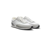 HUGO Sneakers stringate in ripstop con suola in gomma EVA - Style Jared_runn_nyrpmf, 50569104 Colore neutro 43