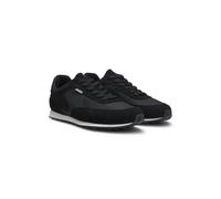 HUGO Sneakers stringate in ripstop con suola in gomma EVA - Style Jared_runn_nyrpmf, 50569104 Nero 39
