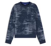 HUGO Sorbas Maglione Lavorato a Maglia, Navy 410, XL Uomo