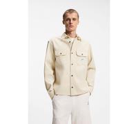 HUGO Sovracamicia oversize in denim écru - Style Ekynone, 50560699 Colore neutro L