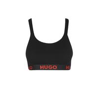 Reggiseno HUGO Sport Logo nero rosso - S